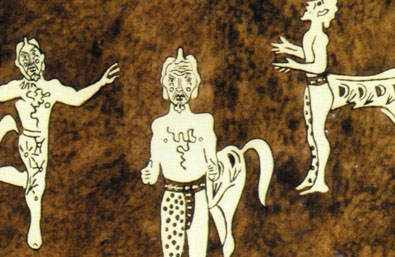 Centaurs. Ballet ‘La Nuit de la Saint Jean’. Joan Junyer. Paris, 1939