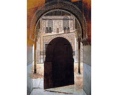Portal, Alhambra, 2006. The Alhambra. Granada. Andalusia. Spain. Europe. C-Print Diasec