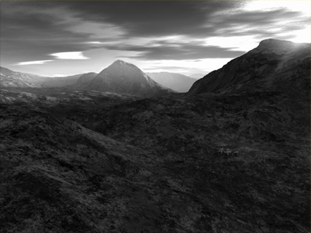 Orogenesis: Gibraltar (951) 2003/2004 Silver bromide gelatin mounted on aluminum dibond