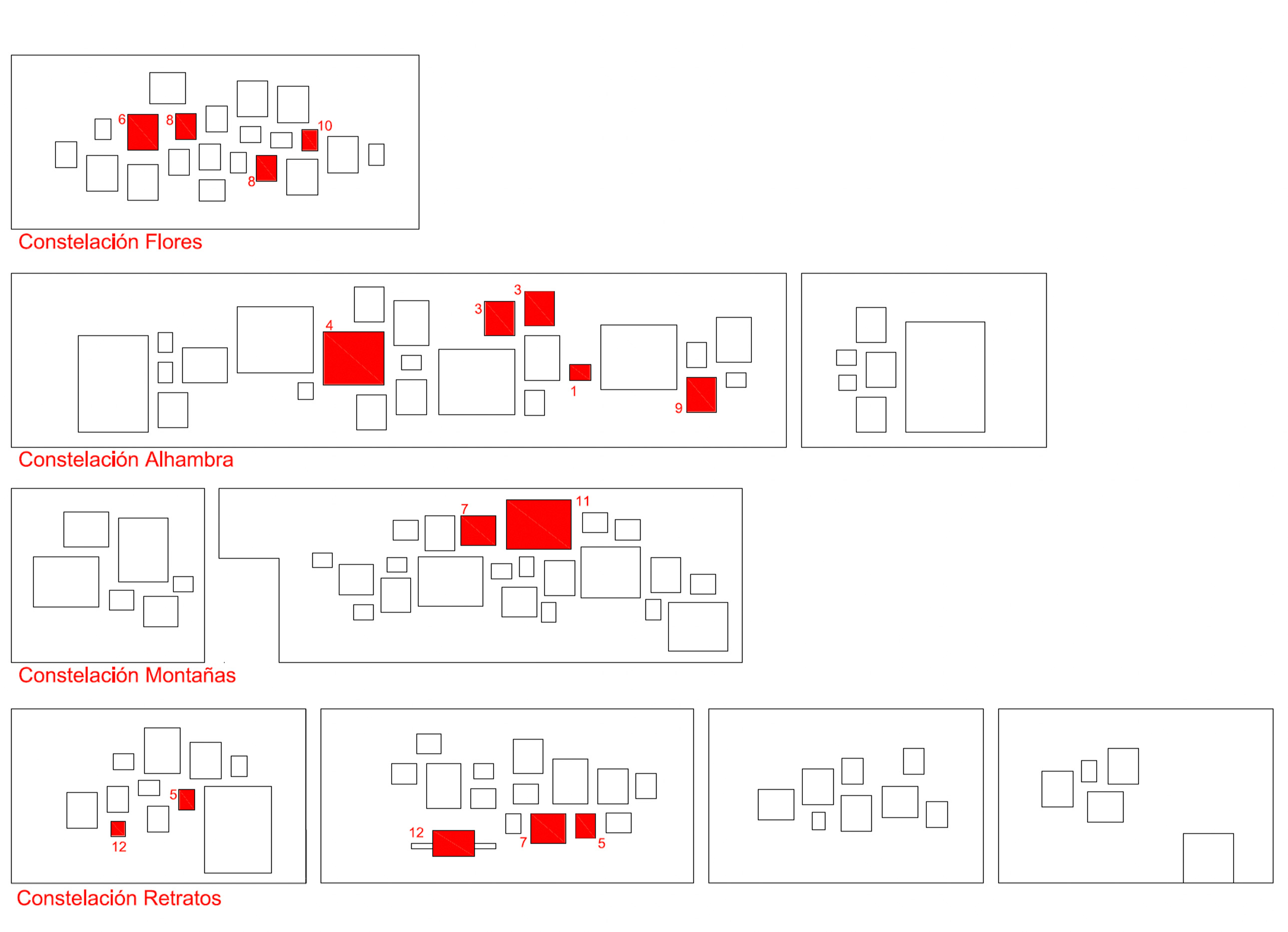 Historical itinerary map